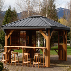 Gazebo Louvre XL