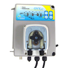 R�gulation automatique pH OVY avec pompe doseuse