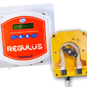R�gulation automatique pH REGULUS avec pompe doseuse