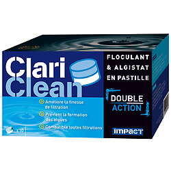 Floculant pastilles et Anti-algues CLARI CLEAN Floculant pastilles et Anti-algues CLARI CLEAN