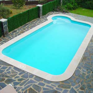 Coque polyester piscine Barahona Coque polyester piscine Barahona