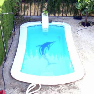 Coque polyester piscine Samana Coque polyester piscine Samana