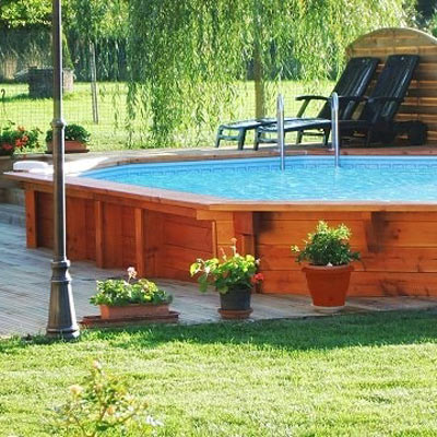 Piscine hors-sol bois Bilbao Piscine hors-sol bois Bilbao