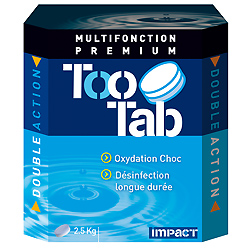 Tablette de chlore multifonction Impact Tootab Tablette de chlore multifonction Impact Tootab