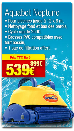 Robot piscine AQUABOT NEPTUNO