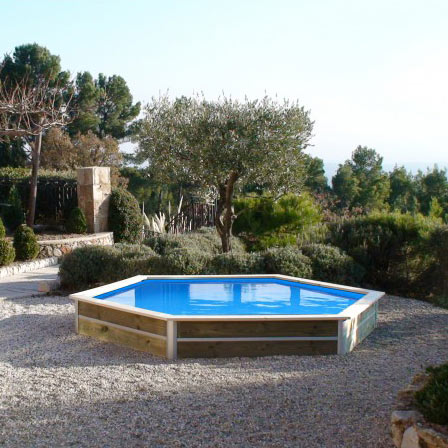Mini Piscine bois Water'Clip Baby