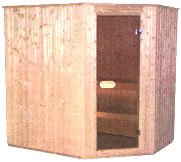 Sauna en kit FINN ELEMENT 45° Sauna en kit FINN ELEMENT 45°