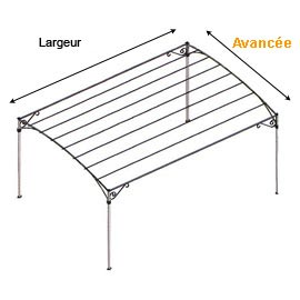 Pergola ALPILLES PREMIUM 2m Pergola ALPILLES PREMIUM 2m