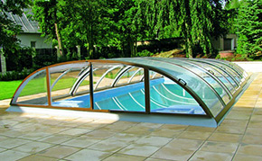 Abri piscine bas bronze constellation Abri piscine bas bronze constellation