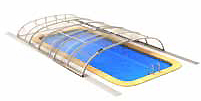 Abri de piscine IDEALCOVER DALLAS Abri de piscine IDEALCOVER DALLAS