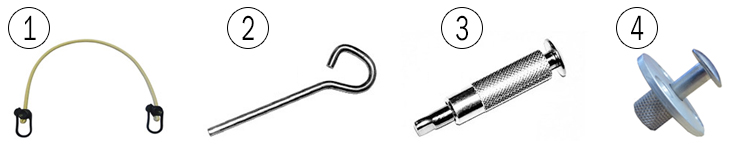 Systèmes de fixation pour couverture hivernage Systèmes de fixation pour couverture hivernage