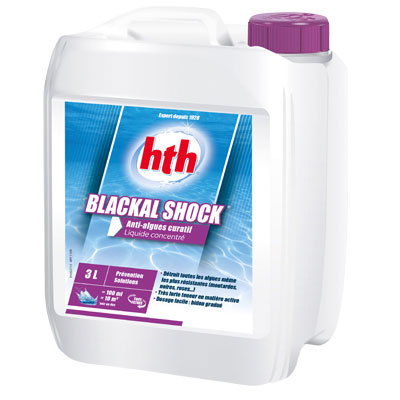 HTH BLACK anti algues choc