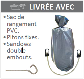 Sac rangement couverture hivernage WINTER POOL Sac rangement couverture hivernage WINTER POOL