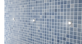Micro projecteur sur paroi en mosaïque Micro projecteur sur paroi en mosaïque