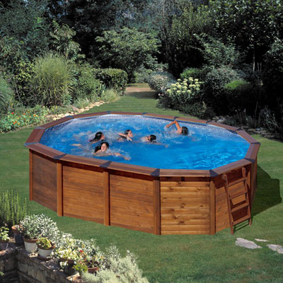 piscine en bois promo