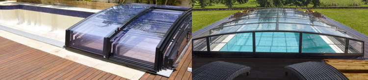 Abri pour piscine Abrissime MIRAGE BAS Abri pour piscine Abrissime MIRAGE BAS