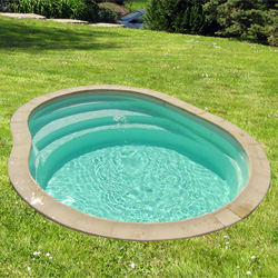 coque piscine en fibre de verre