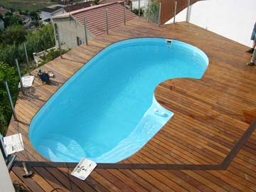 Coque polyester pour piscine Porto Cervo 775 Coque polyester pour piscine Porto Cervo 775