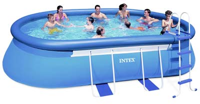 Kit Piscine Intex autostable ELLIPSE Kit Piscine Intex autostable ELLIPSE