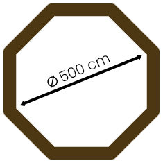 Diamètre Octoo 500
