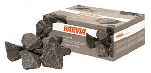 pierres poêles sauna Harvia