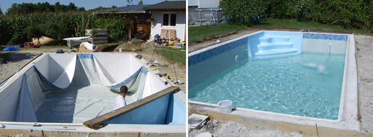 piscine en kit liner