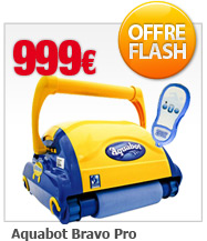 Robot piscine AQUABOT BRAVO PRO