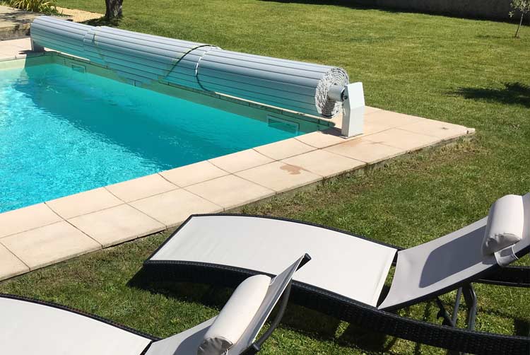 Volet piscine hors sol automatique Safety Roll Volet piscine hors sol automatique Safety Roll
