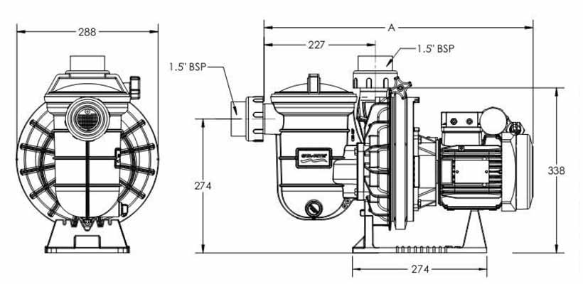 pompe piscine 5p2r