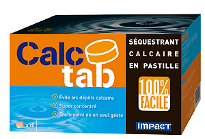 Séquestrant calcaire pour piscine CALC TAB Séquestrant calcaire pour piscine CALC TAB
