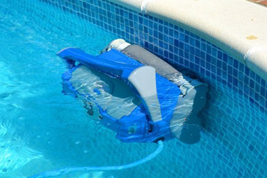robot piscine electrique fond et paroi