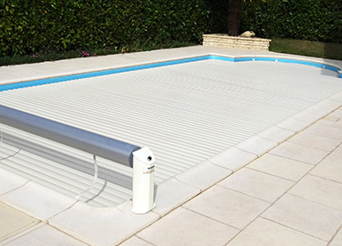 Volet piscine sigma fermé Volet piscine sigma fermé