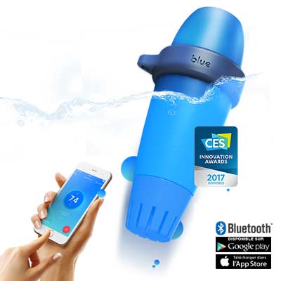 analyseur eau de piscine BLUE by Riiot analyseur eau de piscine BLUE by Riiot