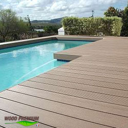Bois composite WOOD PREMIUM pour terrasses Bois composite WOOD PREMIUM pour terrasses