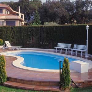 Coque polyester piscine Taormina Coque polyester piscine Taormina