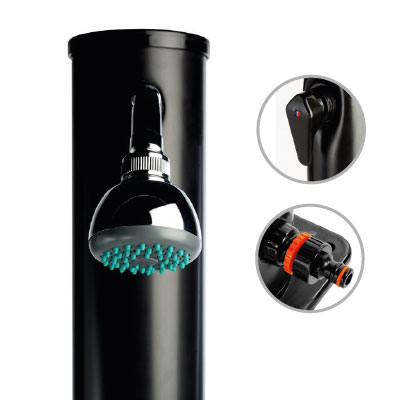 douche solaire PVC pour piscine caliente 20 litres douche solaire PVC pour piscine caliente 20 litres