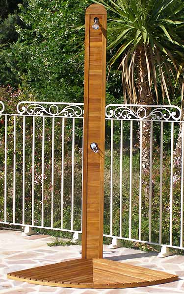 Douche en teck Clotilde Douche en teck Clotilde
