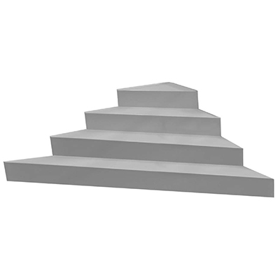 Escalier sous liner Red Pool angle droit Escalier sous liner Red Pool angle droit