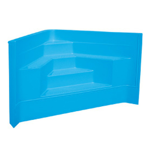 Escalier Acrylique Angle de Dom Composit Escalier Acrylique Angle de Dom Composit
