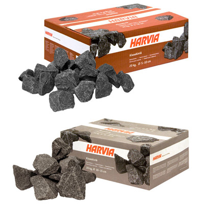 Pierres pour poêle de sauna Harvia Pierres pour poêle de sauna Harvia