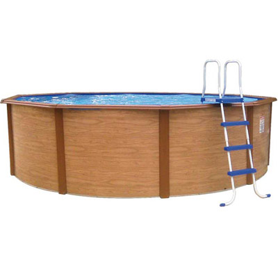 Piscine hors sol ronde en acier AQUALUX Mambo Piscine hors sol ronde en acier AQUALUX Mambo