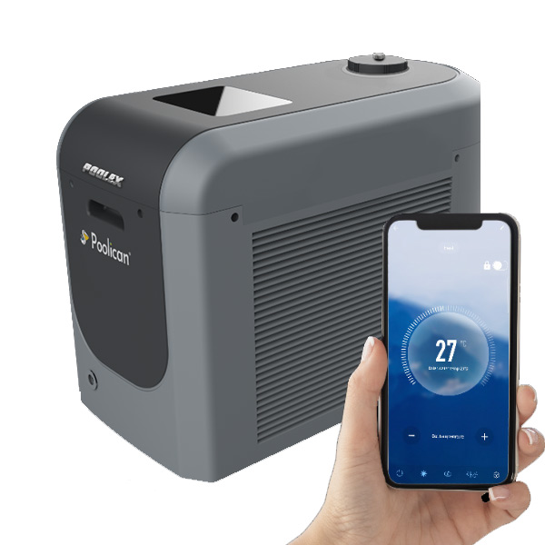 Bloc POOLICAN WIFI avec filtration, chauffage et traitement de l'eau Bloc POOLICAN WIFI avec filtration, chauffage et traitement de l'eau