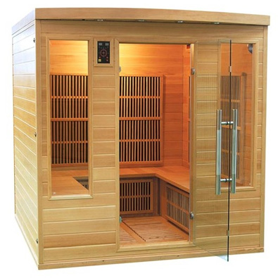 sauna infrarouge 4 à 5 places Apollon Club sauna infrarouge 4 à 5 places Apollon Club