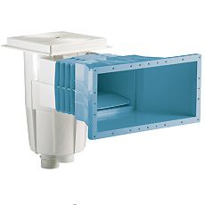 Skimmer 15 litres grande meurtrière bleu Skimmer 15 litres grande meurtrière bleu