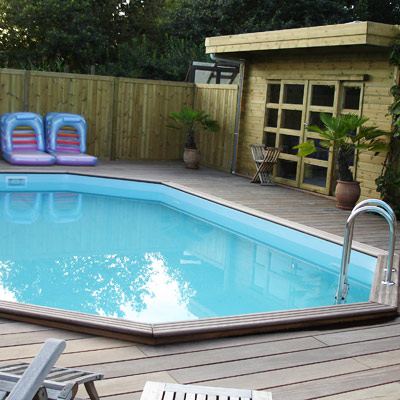 Piscine bois GARDIPOOL OVALE Piscine bois GARDIPOOL OVALE
