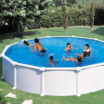 Piscine Hors Sol Acier Gre Atlantis Ronde