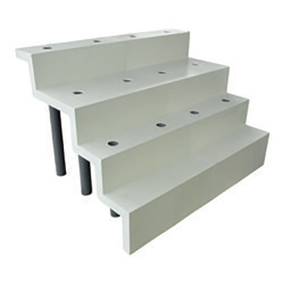 Escalier sous liner Red Pool Droit Modulaire