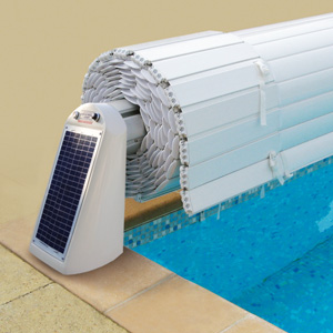 Volet automatique hors sol ABRIBLUE Open Solar Energy
