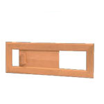 Volet d'aération pour sauna