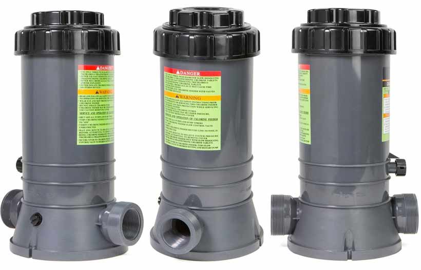 Vue détaillée Brominateur en ligne Vue détaillée Brominateur en ligne